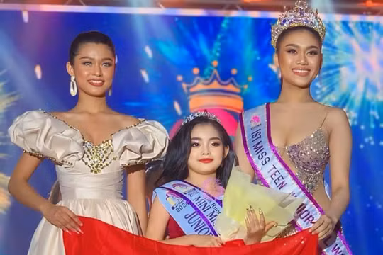 Nguyễn Trần Bảo Linh rạng rỡ đăng quang Á hậu Mini Miss Junior Idol World 2024 tại Thái Lan