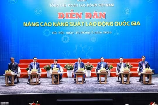 Diễn đàn Nâng cao Năng suất Lao động Quốc gia năm 2024: Tìm giải pháp thúc đẩy năng suất lao động Việt Nam