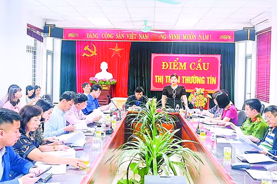 Thị trấn Thường Tín trên hành trình trở thành “thị trấn đô thị văn minh”