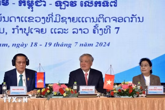 Hội nghị Tòa án các tỉnh có chung đường biên giới Việt Nam - Campuchia - Lào lần thứ 7