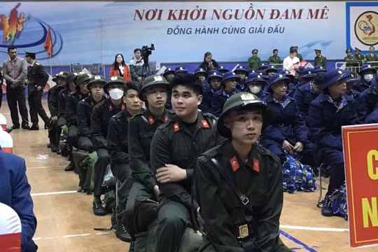 Hơn 3.800 thanh niên Thanh Hoá lên đường nhập ngũ năm 2024