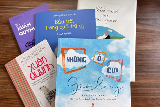 Con trai nhà thơ Xuân Quỳnh ra mắt sách 'Những ô cửa gió lộng'