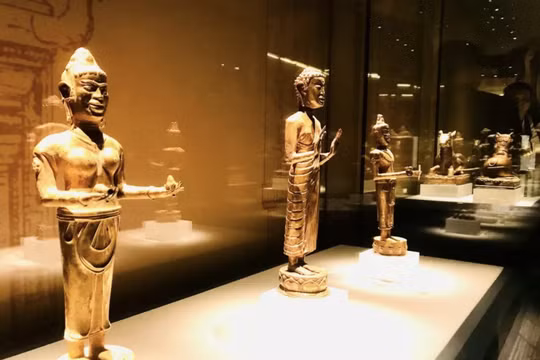 Ngắm 60 hiện vật cổ tại trưng bày chuyên đề 'Báu vật Champa - Dấu ấn thời gian'