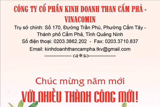 Công ty Cổ phần Kinh doanh Than Cẩm Phả - Vinacomin
