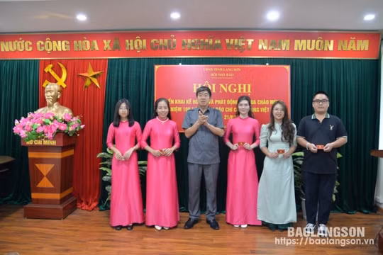 Hội Nhà báo tỉnh Lạng Sơn phát động thi đua dịp kỷ niệm 100 năm Ngày Báo chí cách mạng Việt Nam