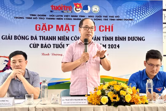 Giải bóng đá dành cho thanh niên công nhân ở Bình Dương