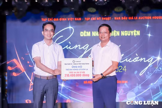 Xúc động đêm nhạc thiện nguyện “Cùng em đến trường” Sơn La 2024