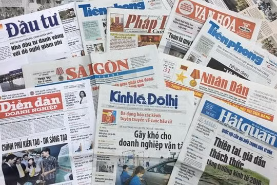 Trình Chính phủ quy hoạch phát triển mạng lưới cơ sở báo chí, phát thanh truyền hình 2021-2030