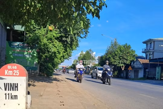 Sớm bàn giao mặt bằng để thực hiện dự án mở rộng Quốc lộ 46 qua Nghệ An