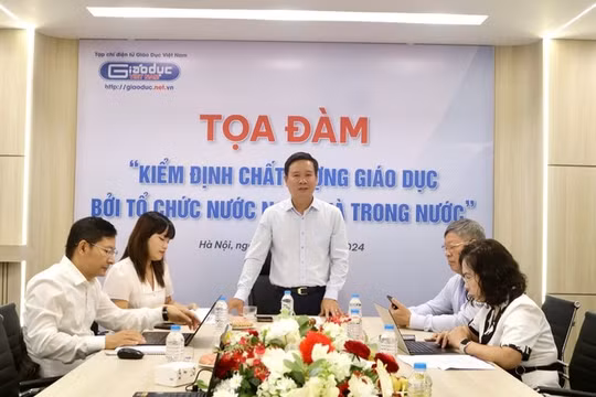 Tạp chí điện tử Giáo dục Việt Nam tổ chức hội thảo về kiểm định chất lượng giáo dục
