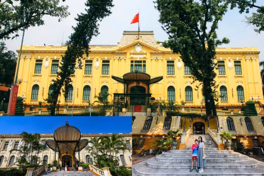 Lần đầu tiên mở cửa, Bắc Bộ Phủ thu hút lượng lớn khách tham quan