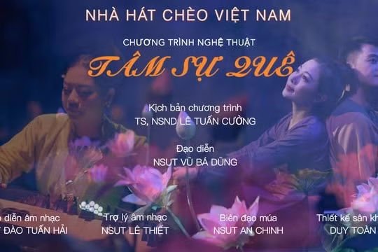 Nhà hát Chèo Việt Nam tổ chức chương trình nghệ thuật gây quỹ ủng hộ đồng bào