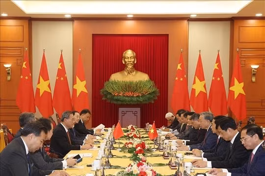 Tổng Bí thư, Chủ tịch nước Tô Lâm tiếp Thủ tướng Trung Quốc Lý Cường