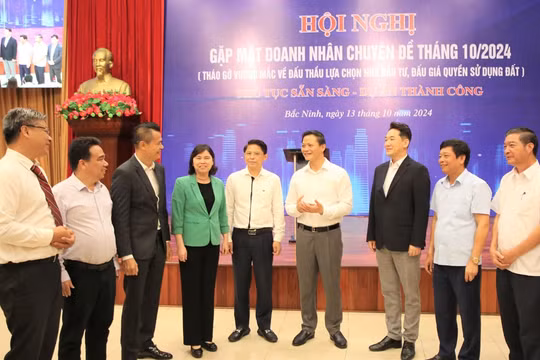 Bắc Ninh tháo gỡ vướng mắc về đấu thầu lựa chọn nhà đầu tư, đấu giá quyền sử dụng đất