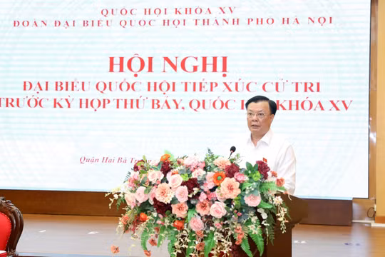 Bí thư Hà Nội: Các quận, huyện, thị xã đẩy mạnh phân cấp, Thành phố chỉ kiểm tra, giám sát