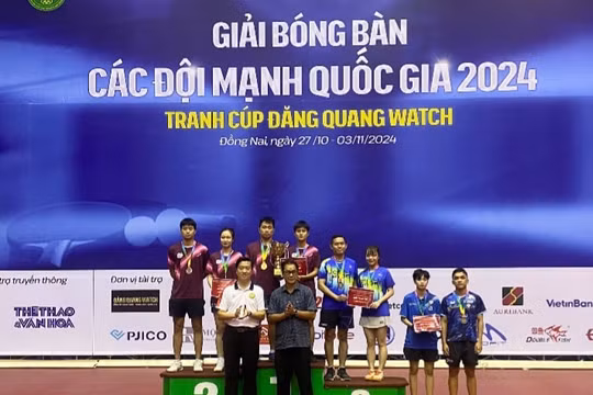 Mai Ngọc, Anh Hoàng lại giành vàng cho bóng bàn CAND - T&T