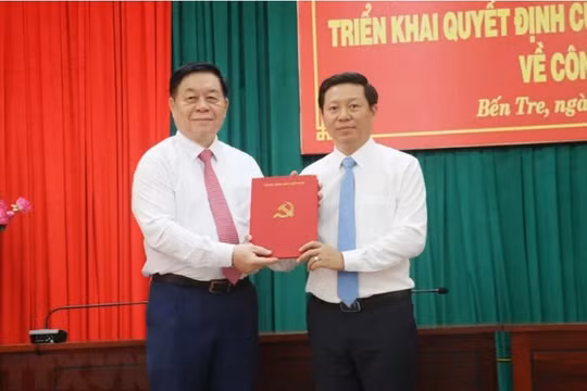 Phó Trưởng Ban Tuyên giáo Trung ương Trần Thanh Lâm giữ chức Phó Bí thư Tỉnh ủy Bến Tre