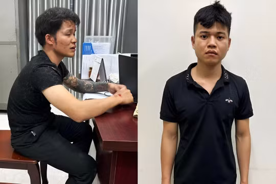 Bắt 2 thanh niên dùng gạch tấn công cảnh sát 911 Đà Nẵng
