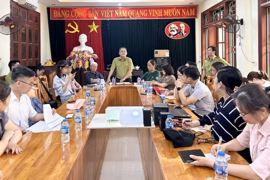 Ninh Bình: Tập huấn "Báo chí cùng tham gia bảo vệ thiên nhiên trong thập kỷ phục hồi sinh thái"