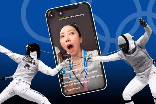 Các đài truyền hình sử dụng TikToker và YouTuber để thu hút khán giả tại Olympic