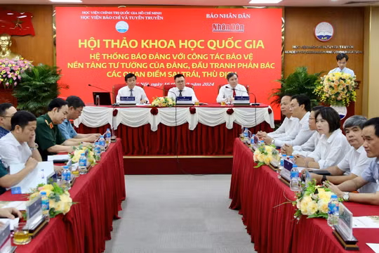 Để hệ thống báo Đảng phát huy hiệu quả công tác bảo vệ nền tảng tư tưởng của Đảng