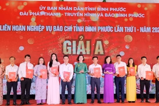Nhiều giải thưởng hấp dẫn tại liên hoan nghiệp vụ báo chí tỉnh Bình Phước lần thứ II