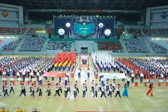 Hà Nam: Thúc đẩy phong trào thể thao học đường, thực hiện mục tiêu giáo dục toàn diện cho học sinh