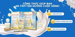 Bỏ túi Gamma Lipid - Bí quyết vàng cho người mỡ máu cao