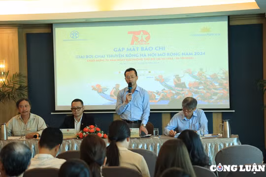 Gần 50 đội tham dự Giải Bơi chải thuyền rồng Hà Nội mở rộng 2024