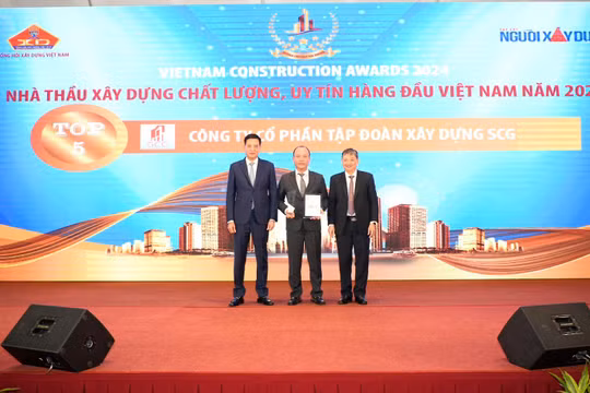SCG nhận “cú đúp” giải thưởng tại lễ trao giải Vietnam Construction Awards 2024