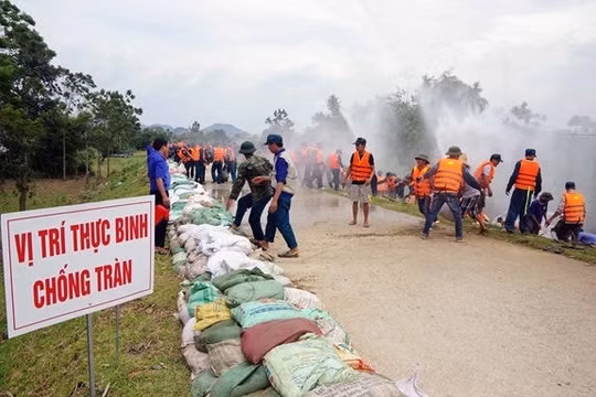 Bảo đảm công tác phòng, chống thiên tai thông suốt trong thời gian kiện toàn cơ quan chỉ huy phòng thủ dân sự