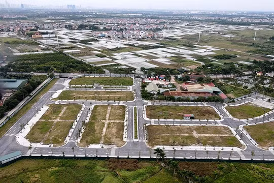 Hôm nay, huyện Thanh Oai tổ chức đấu giá đất trở lại