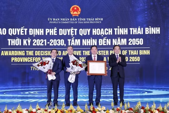 Thái Bình đang đi đúng hướng trong quá trình phát triển, sẽ có sự bứt phá vượt bậc trong thời gian tới