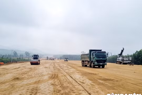 Cấp tập thi công cao tốc Bắc - Nam qua Hà Tĩnh ngay từ đầu năm
