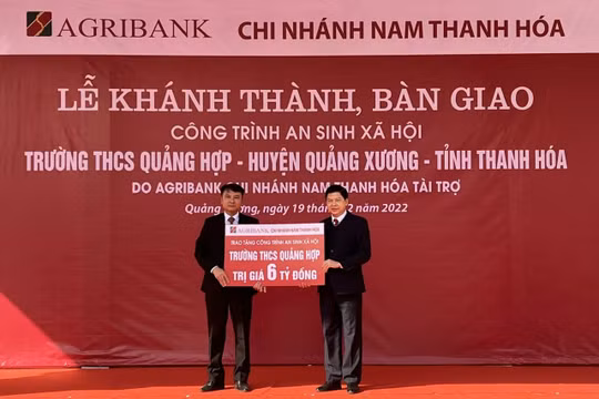 Agribank Nam Thanh Hoá: Hành trình 5 năm kiến tạo giá trị, khẳng định thương hiệu