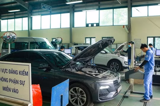 Nhiều quy định mới về trình tự, thủ tục kiểm định xe cơ giới, xe máy chuyên dùng