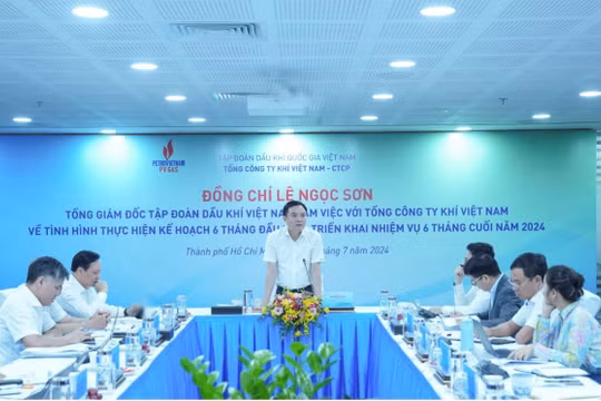 Tổng Giám đốc Petrovietnam làm việc tại PV GAS