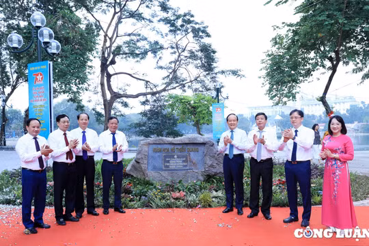 Khánh thành vườn hoa hồ Thiền Quang với 4 không gian mở