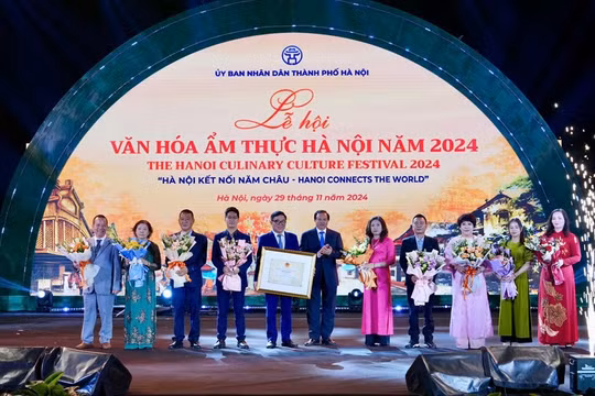 'Phở Hà Nội' được vinh danh là Di sản Văn hóa tại Lễ hội Ẩm thực 2024