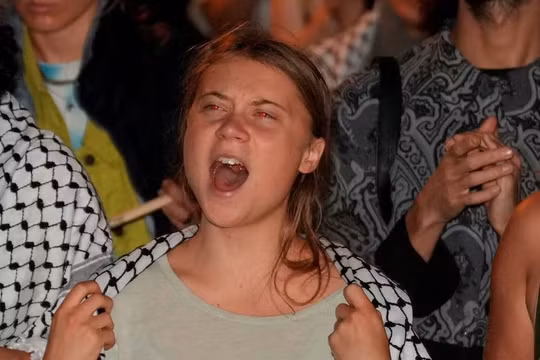 Nhà hoạt động môi trường Greta Thunberg bị bắt vì biểu tình ủng hộ Palestine