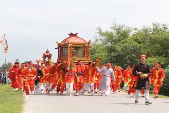 Lễ hội Bổng Điền (Thái Bình) được công nhận là Di sản văn hóa phi vật thể cấp quốc gia