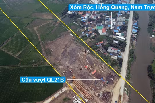 Đẩy nhanh tiến độ giải phóng mặt bằng Dự án xây dựng tuyến đường bộ mới Nam Định - Lạc Quần - Đường bộ ven biển