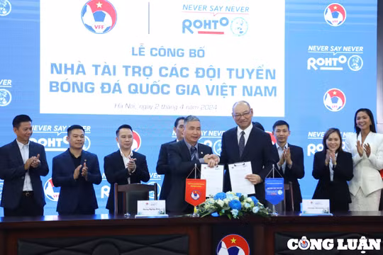 Liên đoàn bóng đá Việt nam công bố Nhà tài trợ các đội tuyển Quốc gia