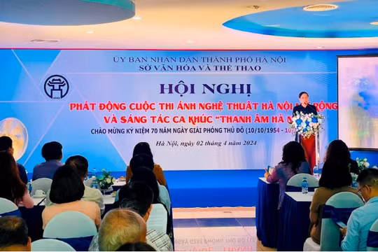 Khởi động Cuộc thi ảnh nghệ thuật và sáng tác ca khúc kỷ niệm 70 năm Ngày Giải phóng Thủ đô Hà Nội