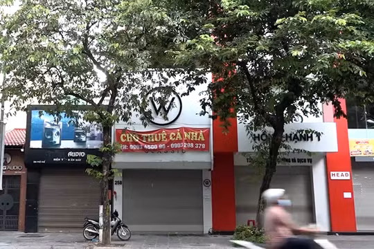 Hà Nội: Mặt bằng nhà phố giảm mạnh giá thuê từ 10 – 30 triệu đồng/tháng