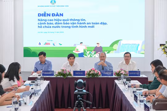 Báo Nông nghiệp Việt Nam tổ chức diễn đàn về thông tin cảnh báo, vận hành an toàn hồ đập