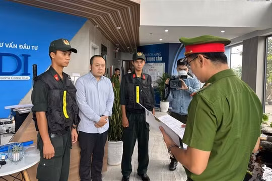 Khởi tố, bắt tạm giam Tổng Giám đốc Công ty TNHH MTV Tư vấn đầu tư GFDI