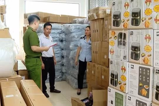 Phát hiện, bắt giữ lô hàng đồ điện gia dụng nhập lậu trị giá nhiều tỷ đồng tại Ninh Bình