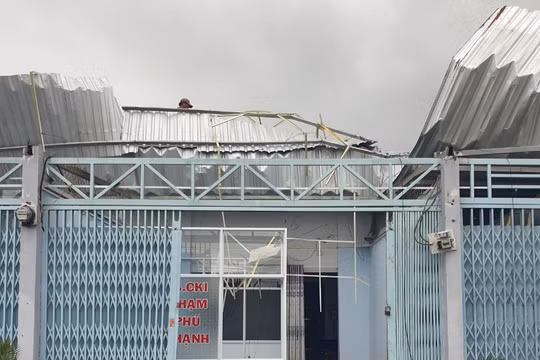 Bạc Liêu: Triển khai các biện pháp khắc phục hậu quả do lốc xoáy gây ra