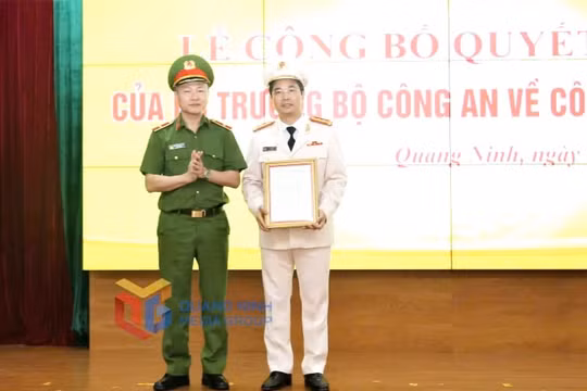 Quyết định của Bộ trưởng Bộ Công an về điều động Giám đốc Công an tỉnh Quảng Ninh